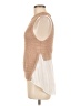 Veronica Beard 100% Cotton Tan Sweater Vest Size M - photo 5