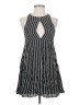 Privacy Please Stripes Black Casual Dress Size S - photo 1