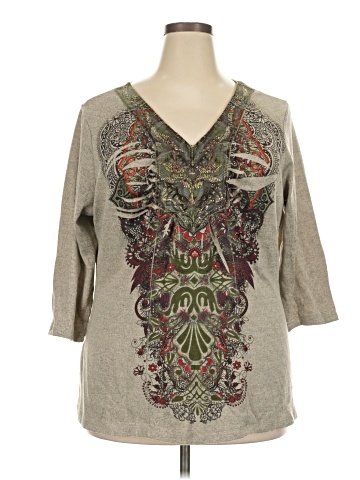 One World 3/4 Sleeve T-Shirt (view 1)