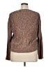 IRO 100% Cotton Tweed Brown Pullover Sweater Size 16 - photo 2