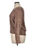 IRO 100% Cotton Tweed Brown Pullover Sweater Size 16 - photo 5