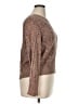 IRO 100% Cotton Tweed Brown Pullover Sweater Size 16 - photo 4