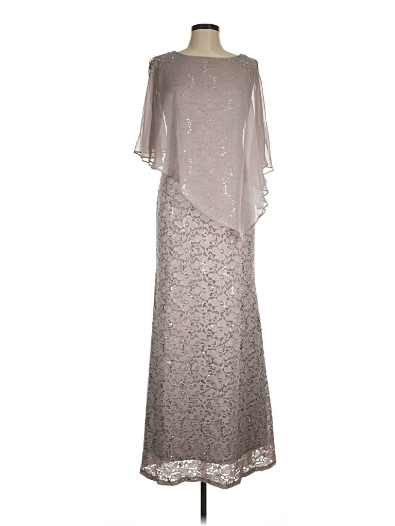 Pre-owned Slny Cocktail Dress In Silver