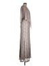 SLNY Silver Cocktail Dress Size 6 - photo 4