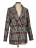 Aqua 100% Polyester Houndstooth Red Blazer Size S - photo 1