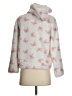 Paris Hilton 100% Polyester Floral Pink Pullover Sweater Size S - photo 2