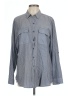 Express Gray Long Sleeve Blouse Size L - photo 1