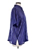 BonWorth 100% Polyester Stripes Blue Short Sleeve Blouse Size M (petite) - photo 4