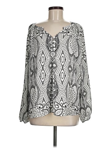 Foxcroft Long Sleeve Blouse (view 1)