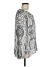Foxcroft 100% Polyester Silver Long Sleeve Blouse Size M - photo 4