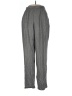 Talbots 100% Rayon Chevron-herringbone Gray Casual Pants Size 10 - photo 1