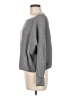French Connection 100% Cotton Houndstooth Gray Pullover Sweater Size M - photo 5