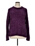 Talbots 100% Polyester Tweed Purple Pullover Sweater Size XL - photo 1