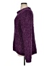 Talbots 100% Polyester Tweed Purple Pullover Sweater Size XL - photo 5