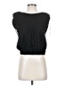 Express 100% Nylon Black Sleeveless Blouse Size S - photo 1