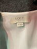 Ann Taylor LOFT Outlet 100% Polyester Ivory Sleeveless Blouse Size S (petite) - photo 7