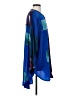 Assorted Brands Color Block Blue 3/4 Sleeve Blouse Size 2 - photo 4
