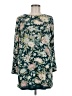 AaKaa 100% Rayon Floral Teal Casual Dress Size M - photo 1