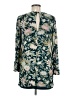 AaKaa 100% Rayon Floral Teal Casual Dress Size M - photo 2