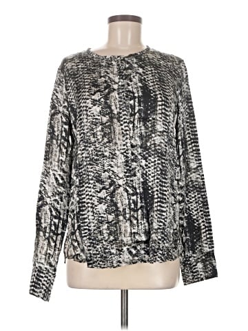 Go By Go Silk Long Sleeve Blouse (view 1)