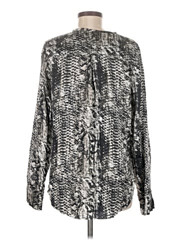 Go By Go Silk Long Sleeve Blouse (view 2)