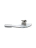 Laundry List Silver Sandals Size 8 - photo 1