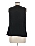 Club Monaco 100% Polyester Black Sleeveless Blouse Size M - photo 2