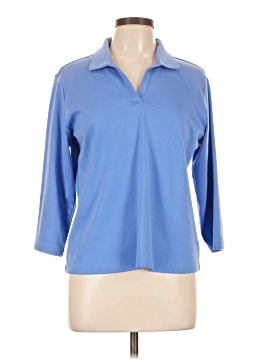 Lands' End Long Sleeve Polo
