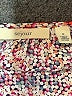 Sejour 100% Polyester Floral Pink Short Sleeve Blouse Size 1X - photo 7