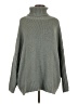 Shein 100% Polyester Gray Turtleneck Sweater Size 6 - photo 1