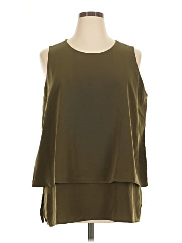 DG^2 by Diane Gilman Sleeveless Blouse (view 1)
