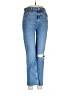 Paige Hearts Blue Jeans Size 29 waist - photo 1