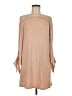 Go Couture Solid Tan Casual Dress Size M - photo 1