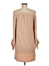 Go Couture Solid Tan Casual Dress Size M - photo 2