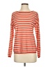 Vince. 100% Linen Stripes Orange Pullover Sweater Size S - photo 1