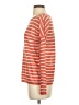 Vince. 100% Linen Stripes Orange Pullover Sweater Size S - photo 5