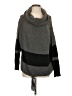 360 Sweater 100% Cashmere Color Block Gray Cashmere Pullover Sweater Size XS - photo 1