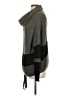 360 Sweater 100% Cashmere Color Block Gray Cashmere Pullover Sweater Size XS - photo 5