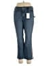SOFIA Stripes Blue Jeans Size 14 - photo 1
