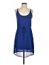 Rory Beca Solid Blue Casual Dress Size S - photo 1