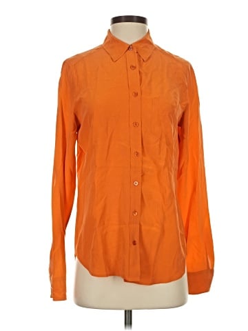 Equipment Long Sleeve Button-Down Shirt (view 1)