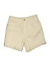 Express Solid Ivory Khaki Shorts Size 00 - photo 1