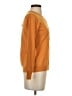 August Silk Orange Cardigan Size S - photo 4