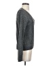 White House Black Market Polka Dots Gray Pullover Sweater Size XS - photo 4