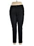 Assorted Brands Polka Dots Black Jeggings Size 14 - photo 1