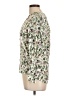 Esprit Floral Ivory Long Sleeve Blouse Size 10 - photo 5