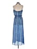 Ramy Brook 100% Polyester Blue Casual Dress Size L - photo 2