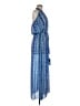 Ramy Brook 100% Polyester Blue Casual Dress Size L - photo 4