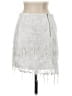 Lulus 100% Polyester Silver Formal Skirt Size S - photo 2