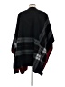 Ike Behar Black Poncho One size - photo 2